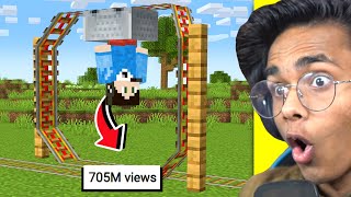 TESTING VIRAL MOST VIEWED MINECRAFT HACKS Part  2 [upl. by Zita128]