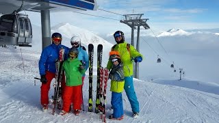 Rauris  Austria 2017 Ski GoPro Full HD [upl. by Akkimat]