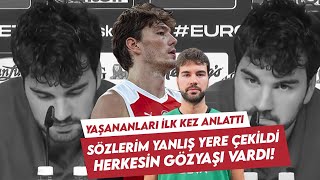 Buğrahan Tuncer quotSözlerim yanlış yere çekildi o toplantıda herkesin gözyaşları vardıquot [upl. by Enicar]