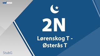 2N Lørenskog T  Østerås T [upl. by Oria]