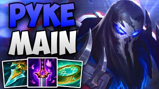 KOREAN PYKE MID ONETRICK CARRIES HIS TEAM  CHALLENGER PYKE MID GAMEPLAY  Patch 1321 S13 [upl. by Buroker]