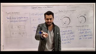 Angular acceleration  circular motion  motion in two dimensions  class 11 chapter 4 [upl. by Gabriella369]