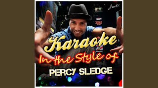 My Special Prayer In the Style of Percy Sledge Karaoke Version [upl. by Aidni426]