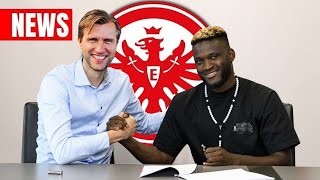 BONIFACE UNTERSCHREIBT Nigerianischer Stürmer JETZT Adlerträger  SGE NACHRICHTEN [upl. by Mac]