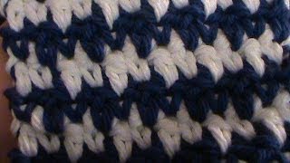 How to Crochet The Houndstooth [upl. by Fleeman]