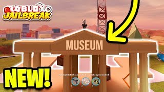 JAILBREAK MUSEUM BUILDING ADDED NEW  Roblox Jailbreak New Mini Update [upl. by Edecrem63]