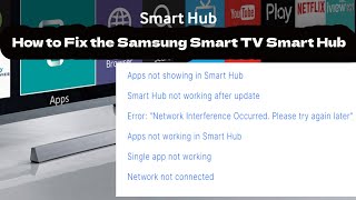 How to Update Software amp Smart HUB on Samsung Smart TV Fast Tutorial [upl. by Einnaj520]