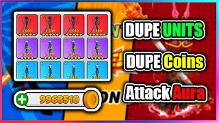 UPDATE⚔️ Stickman TDBETA Script  DUPE Unitsamp Coins  Attack Aura [upl. by Bennir]