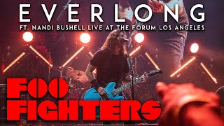 Foo Fighters ft Nandi Bushell  Everlong Live at The Forum Los Angeles 8262021 [upl. by Eelta]