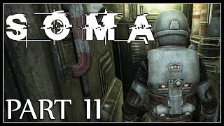 Soma Part 11  Omicron  Cortex Chip Sturcture Gel And A Battery Pack Gameplay Walkthrough [upl. by Emixam]