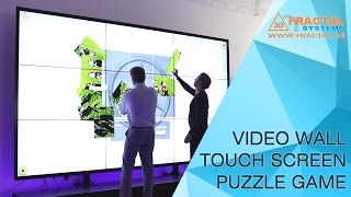 Video Wall Puzzle Game [upl. by Annaehs]