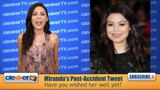 Miranda Cosgroves Reaction To Tour Bus Accident [upl. by Moon]