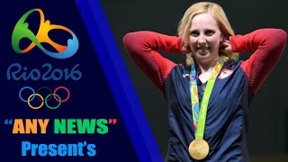 TODAY RIO NEWS  Rio Olympics first U S Gold Winner A Woman Shooter Virginia Thrasher  ANY NEWS [upl. by Hras]