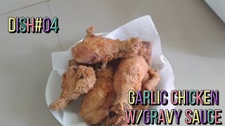 crispy garlic chicken w gravy sauceuncle juls kitchen filipinofood [upl. by Rains804]