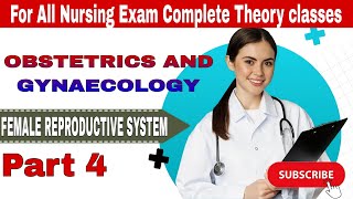 Nursing Officer Classes  NORCET 7  OBG Female Reproductive System part 4  Cervix  Fallopian tube [upl. by Fennie]