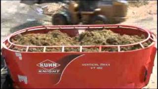 Kuhn Knight VT 180 and 1100 Vertical Maxx Mixer  Part 2 [upl. by Aitsirhc639]