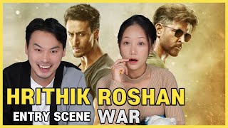 SUB Korean Actor amp Actress React to Hrithik Roshan Entry SceneWAR ｜Tiger Shroff｜Siddaharth Anand [upl. by Biddle526]