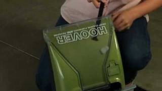 Hoover SteamVac Cleaning Lint From the Nozzle F5835900 [upl. by Schwarz]