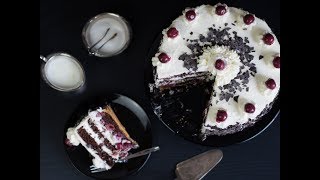 Klassische Schwarzwälder Kirschtorte Rezept und Anleitung [upl. by Nirel]