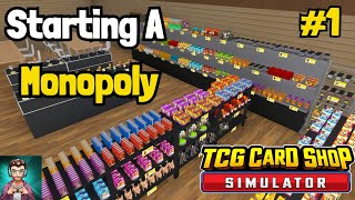 Monopolizing All The Cards in TCG Card Shop  Part 1 [upl. by Lupiv]