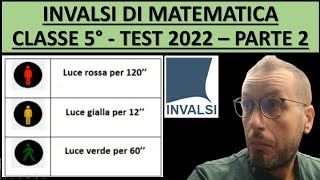 INVALSI classe quinta TEST 2022  parte 2 [upl. by Dnomar]