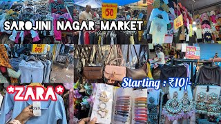 Ultimate Sarojini Nagar Market Haul  unbeatable Fashion Finds  2024  Nishu Aggarwal [upl. by Legnaleugim166]