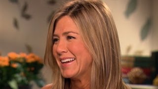 Jennifer Aniston Reveals Panic That Set In Before Tackling Stripper Role  GMA Interview 2013 [upl. by Townshend]