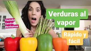 Verduras  Verduras al vapor  thermomix Rápido y Fácil [upl. by Felisha25]