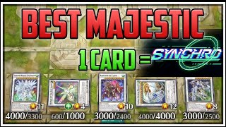 Best Shooting Majestic Star Dragon for Synchro Festival 1 Card Combo YuGiOh Master Duel [upl. by Lenette]