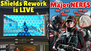 The NEW Shields REWORK is LIVE NOW  Ash Ace amp Iana NERFED Hard  Rainbow Six Siege [upl. by Cordle]