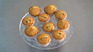 Recept na chutné vanilkové muffiny s čokoládou [upl. by Alimhaj12]