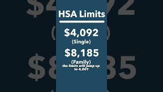 HSA Contribution Limits for 2023 and 2024 [upl. by Naynek]