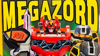 1993 MEGAZORD Mighty Morphin Power Rangers Deluxe Set [upl. by Euqnom]