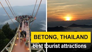 Attractions in Betong Thailand  best tourist attractions and things to do travel guide [upl. by Dnalram]