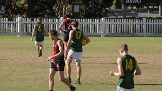 Roos v Yeronga Rnd 9 Qtr 1 [upl. by Tawney827]