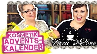 KOSMETIK ADVENTSKALENDER SELBER MACHEN kleine Makeup Geschenke DIY  BeauTeaTime Folge 18 [upl. by Douty773]