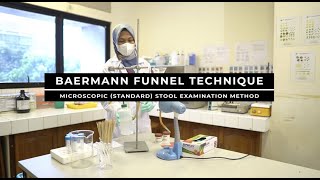 Baermann Funnel Technique [upl. by Ahsekal]