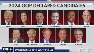 GOP expands field of 2024 presidential candidates [upl. by Pincas]