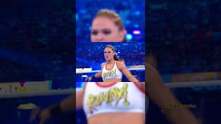 Ronda Rousey wwe  Ronda Rousey  WWE  wwe mma ufc shorts wrestling wrestlemania smackdown [upl. by Nasas]