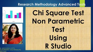 Chi Square test Non Parametric Test Using R Studiononparametric testchisquare testr studio [upl. by Lem428]