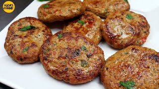 Chicken Kebab NEW Recipe With New Freezing Method by Aqsas Cuisine Chicken Kabab Chicken Kabab [upl. by Yelrihs]