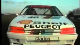 1992 TOCA Shootout  Peugeot 405 Mi16 [upl. by Aridni]