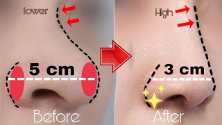 Top Exercises For Nose  Practice it Every Day to Have a Perfect Beautiful Nose  Home Fitness [upl. by Anavrin]