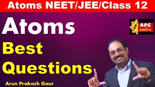 Atoms03  Best Questions for NEET JEE Class 12 neet jeemains physics [upl. by Nnalorac]