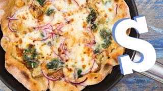 Deep Pan Pizza Recipe  Sorted Food [upl. by Sola]