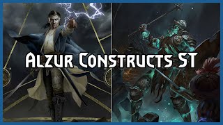 Alzur Constructs Dwarves  Gwent Pro Rank Gameplay [upl. by Nus]