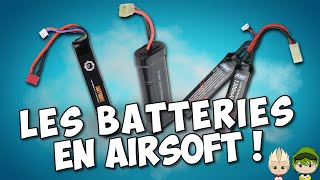 COMMENT CHOISIR LA MEILLEURE BATTERIE EN AIRSOFT [upl. by Hanad]