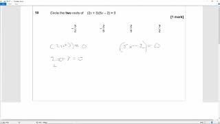 AQA GCSE 8300 1H Nov 2017 Q18 [upl. by Marfe804]