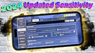 NEW 2024 UPDATED SENSITIVITY amp HUD SETTINGS  COD MOBILE [upl. by Aicile]