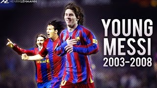 The Young Lionel Messi ● Goals Skills amp Assists ● 20032008 HD [upl. by Anavlis]